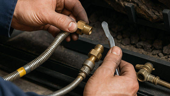 gas fireplace maintenance
